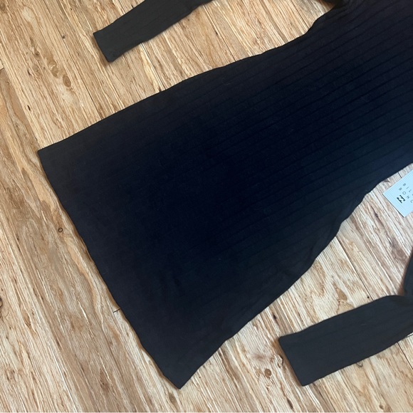 Billabong Mini Dress Black Ribbed - Picture 6 of 6